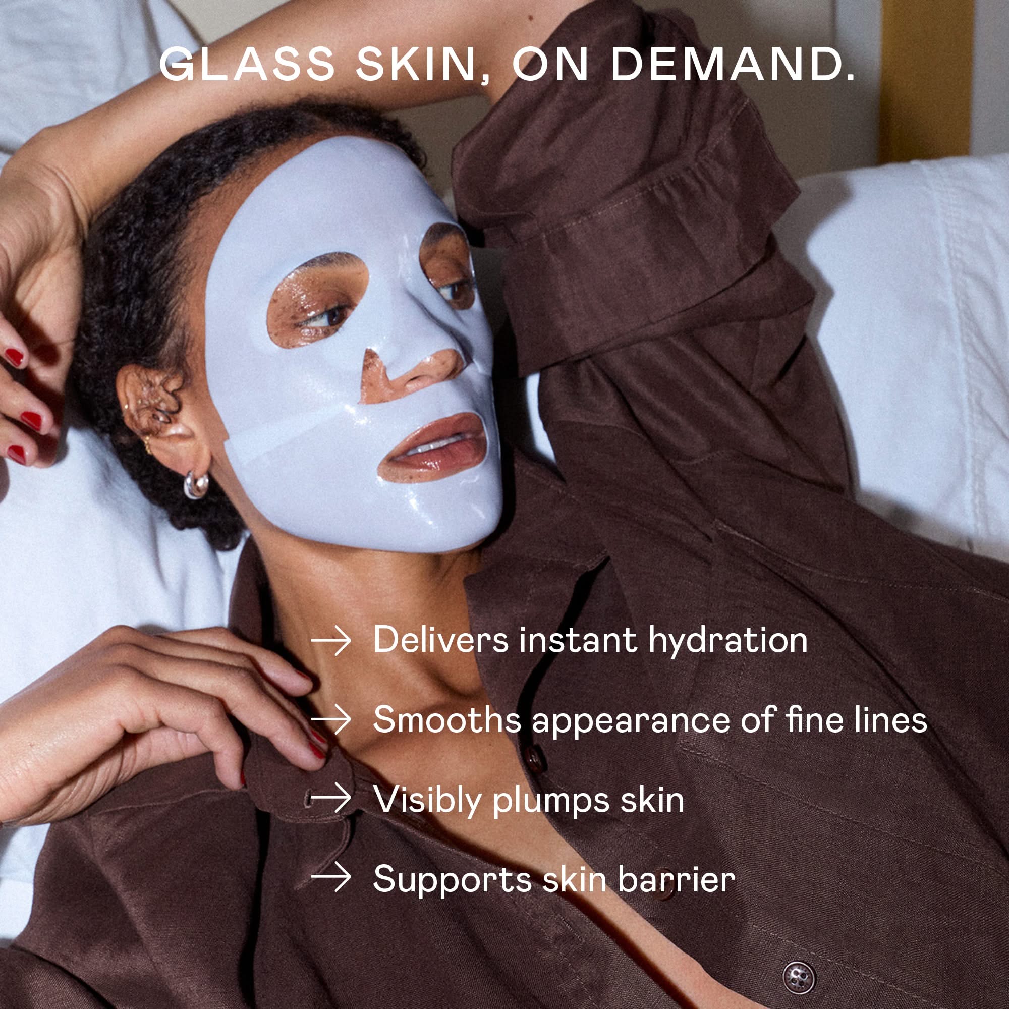 IonPlex® Hydra-Gel Power Mask - Glass Skin Korean Sheet Mask - Image 3