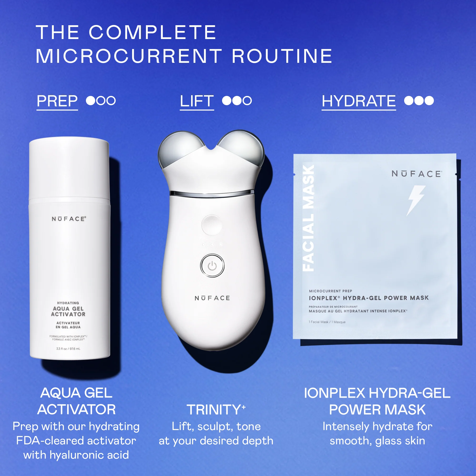 TRINITY+ Starter Kit - Pro-Longevity Microcurrent Facial Lifting Device - Image 7